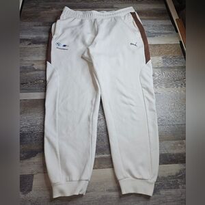 Puma X BMW Motorsport M3 Men's Sweatpants Size XL White